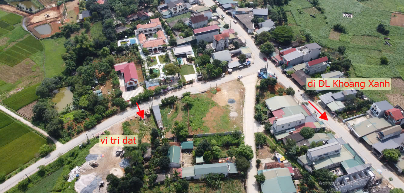 bán mảnh đất mặt đường vị trí trung tâm xã Vân Hòa 122m2