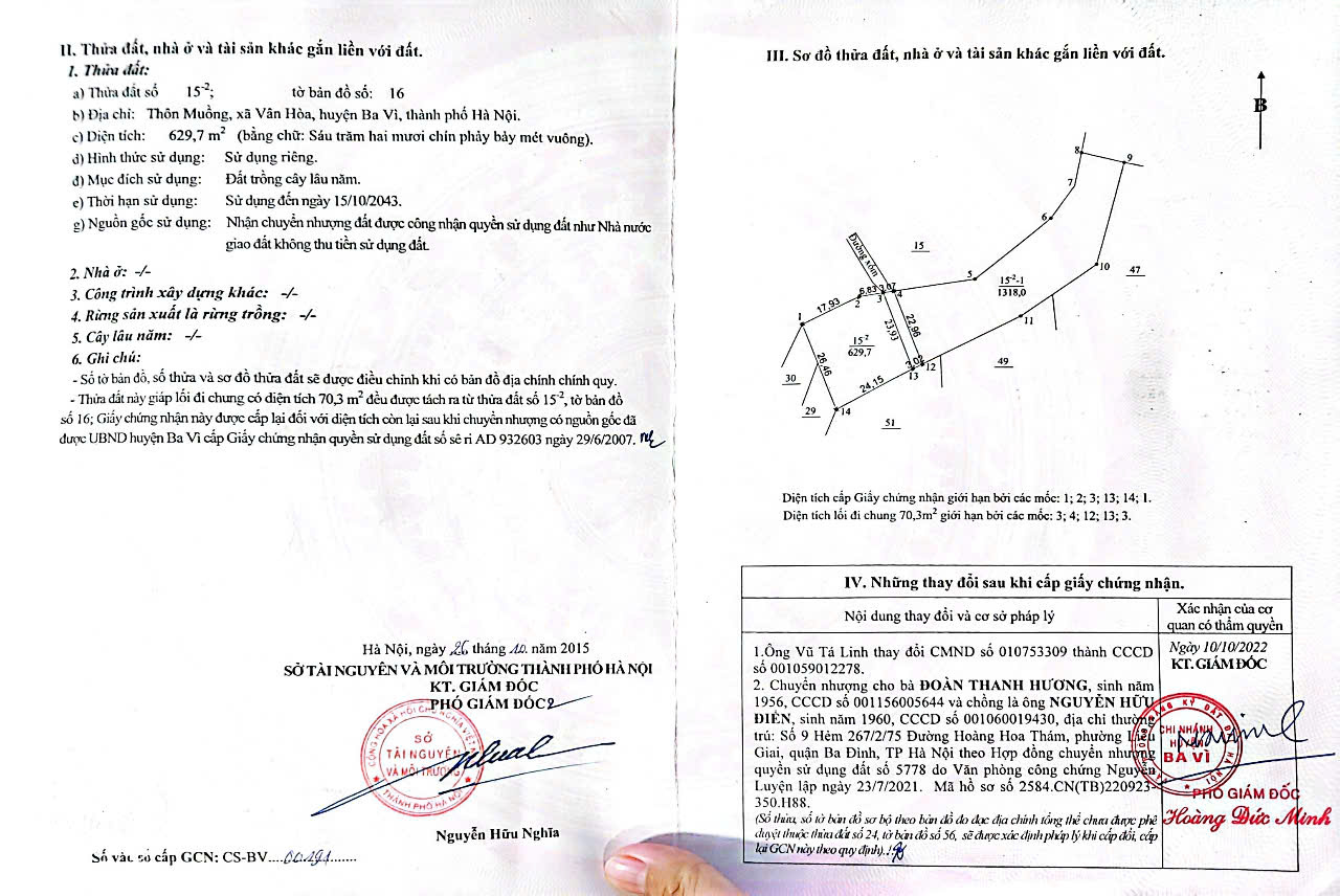 căn nhà vườn rộng 629m2 có nhà, vườn ao cực xinh