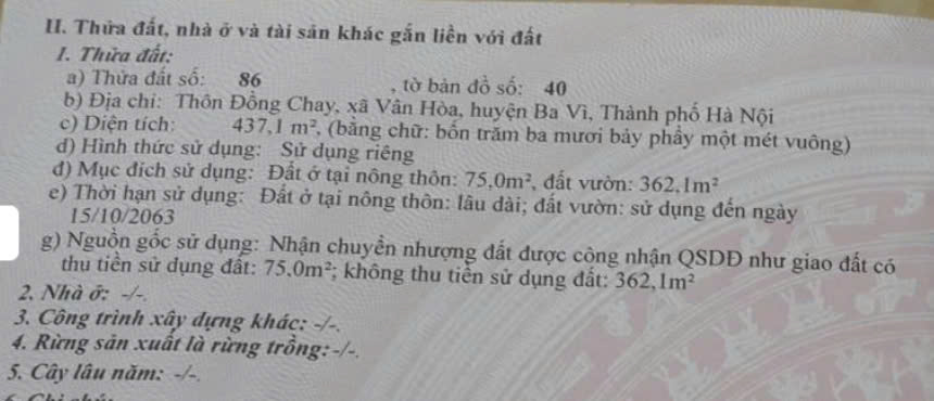 lô đất 437m2 gần DT87 giá hơn 2 tỷ