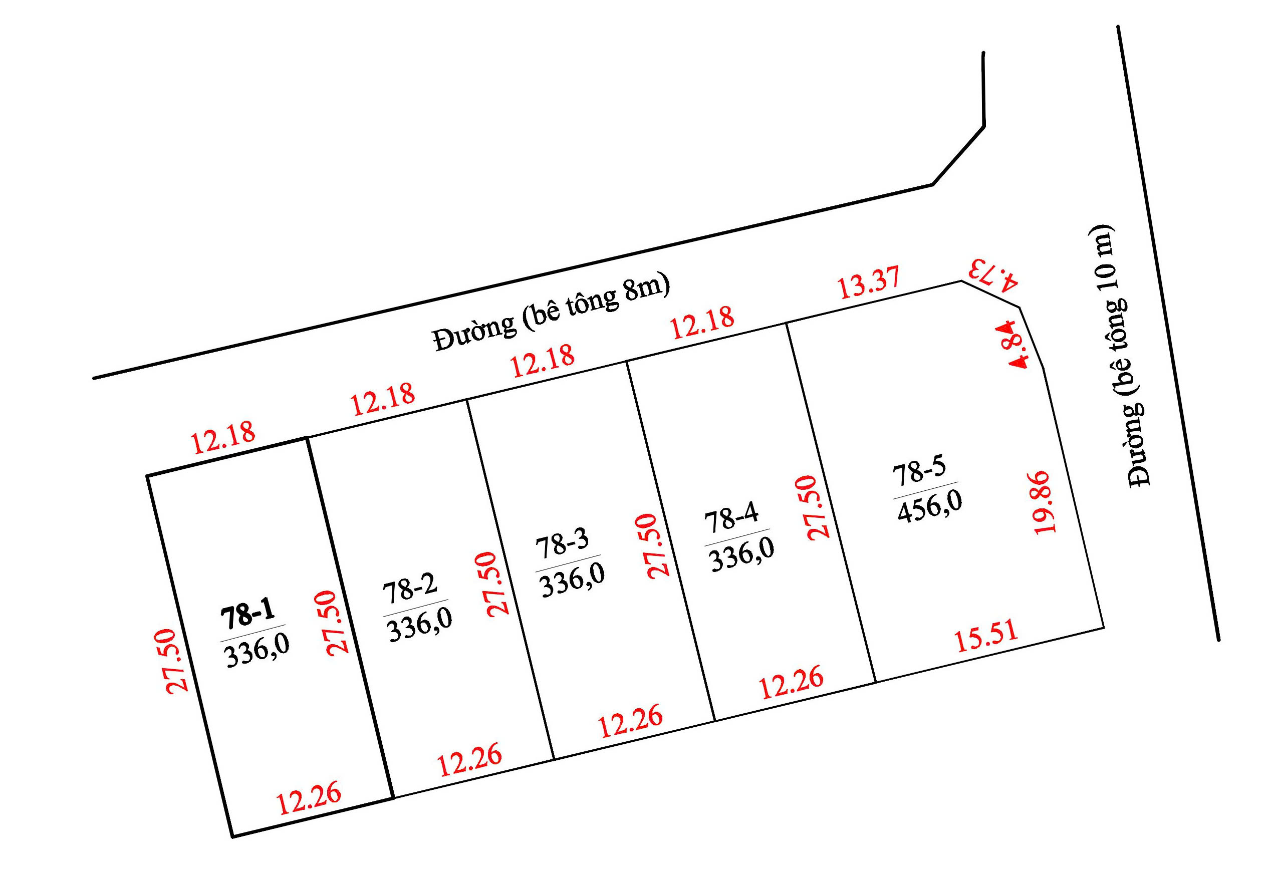 336m2 tại khu Đồi Gió – Vân Hòa, Ba Vì giá 2,7 tỷ
