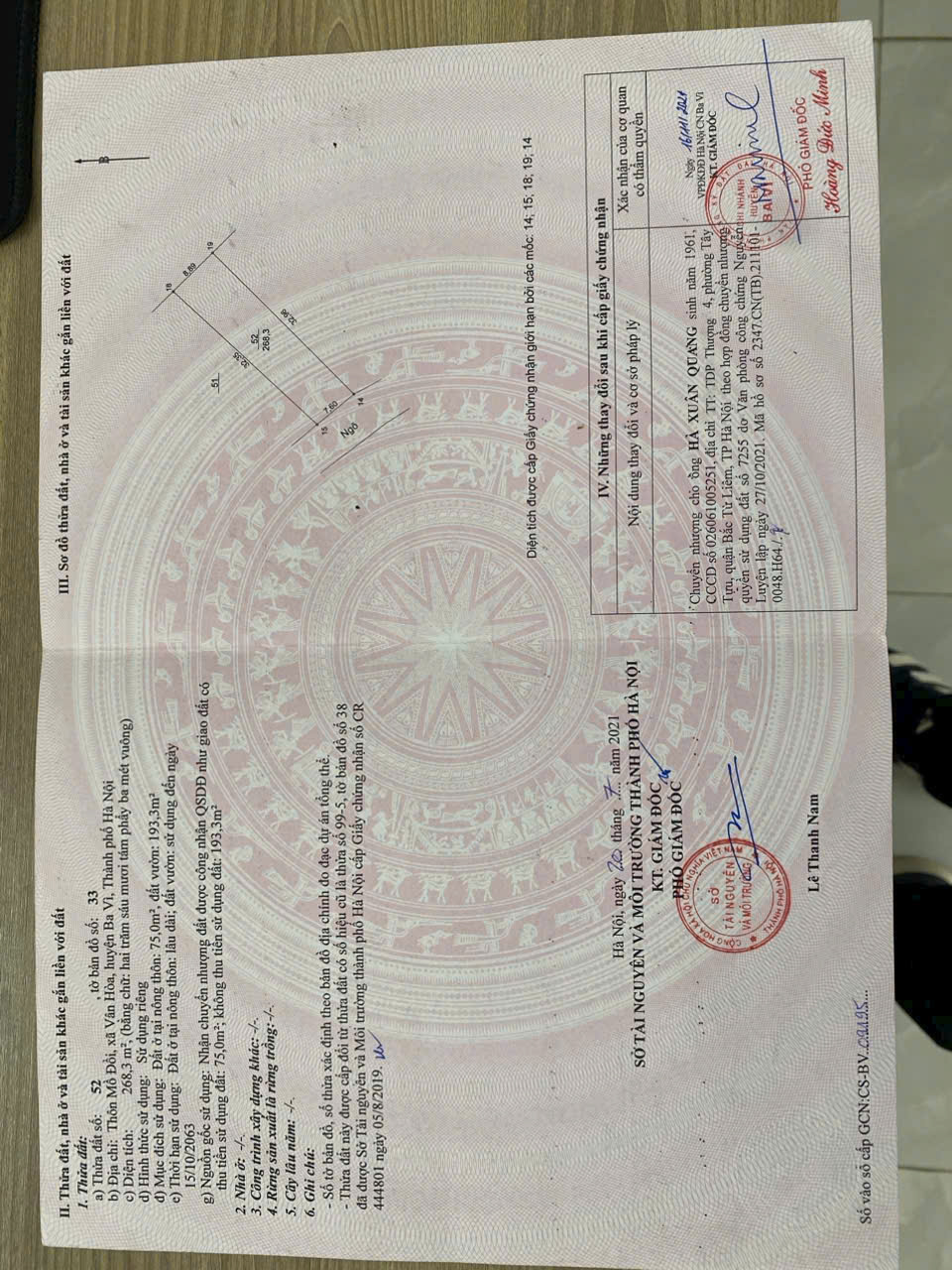 Giá chỉ 1,35 tỷ sở hữu ngay lô đất tại Vân Hòa