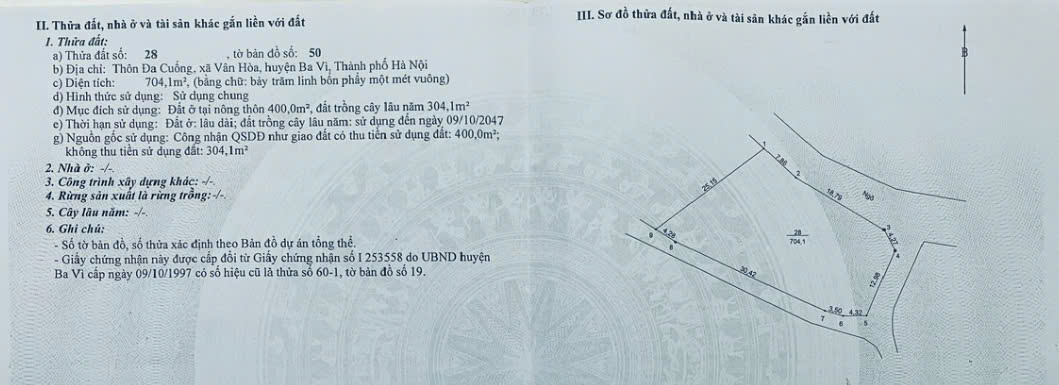 lô đất 504m2 bám 3 mặt đường bê tông, view cánh đồng view núi – hàng hiếm