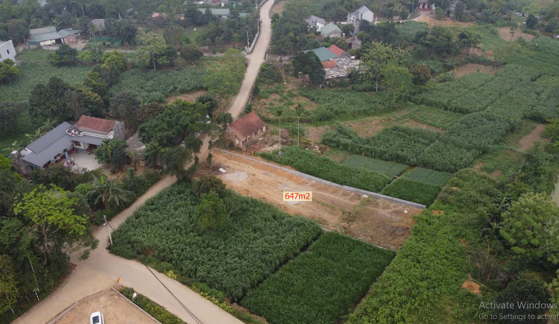 lô đất nghỉ dưỡng, view đẹp trong làng nghỉ dưỡng rộng 647m2