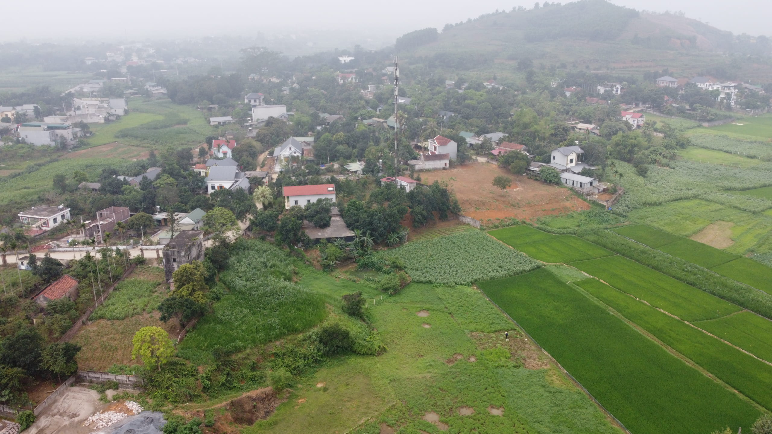 lô đất 3152m2 bám đồng view rất đẹp