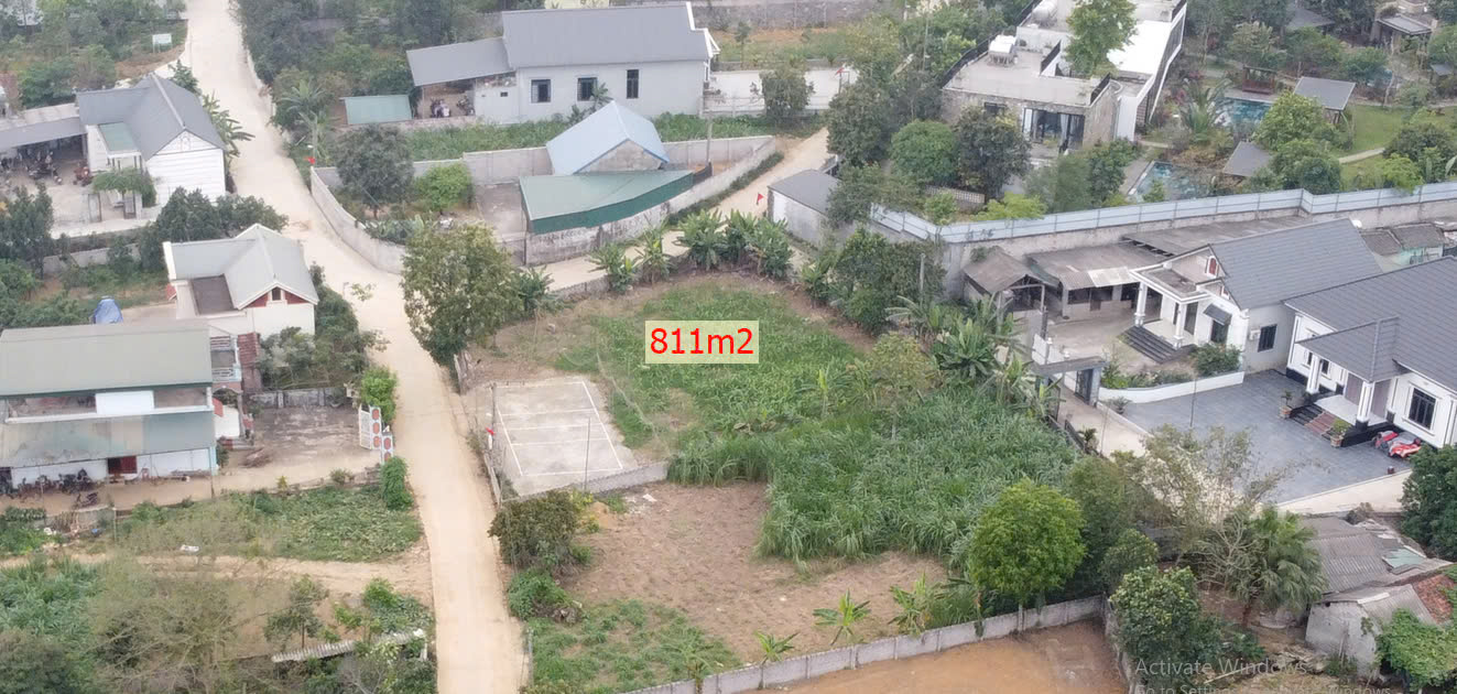 bán 3 lô đất 1440m2, 858, 811m2 thôn Muồng phú Vàng, Vân Hòa