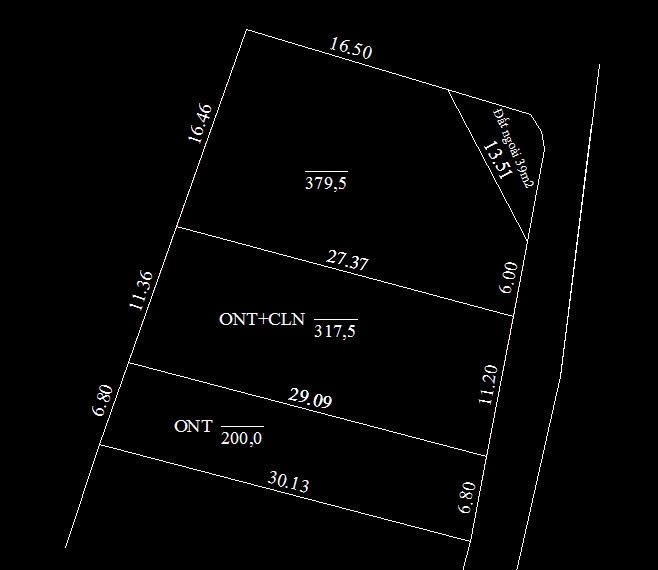 lô đất 418m2 cách DT87 600m giá 3 tỷ