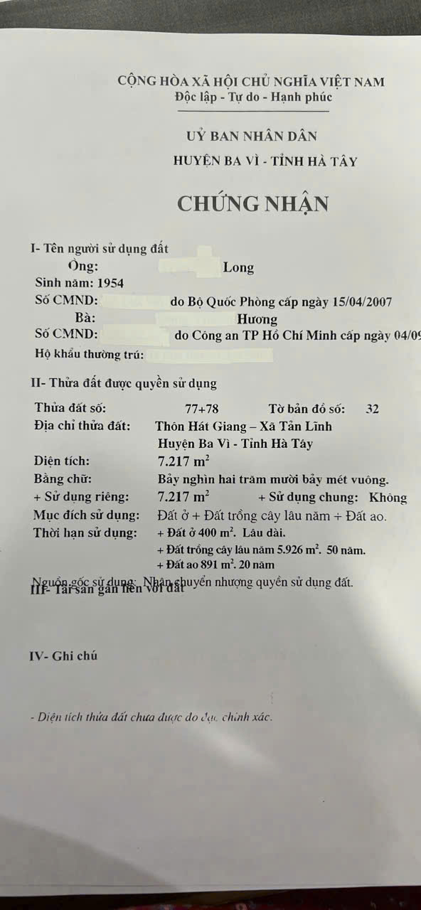 7217m2 lô góc, Cách DT87a 300m