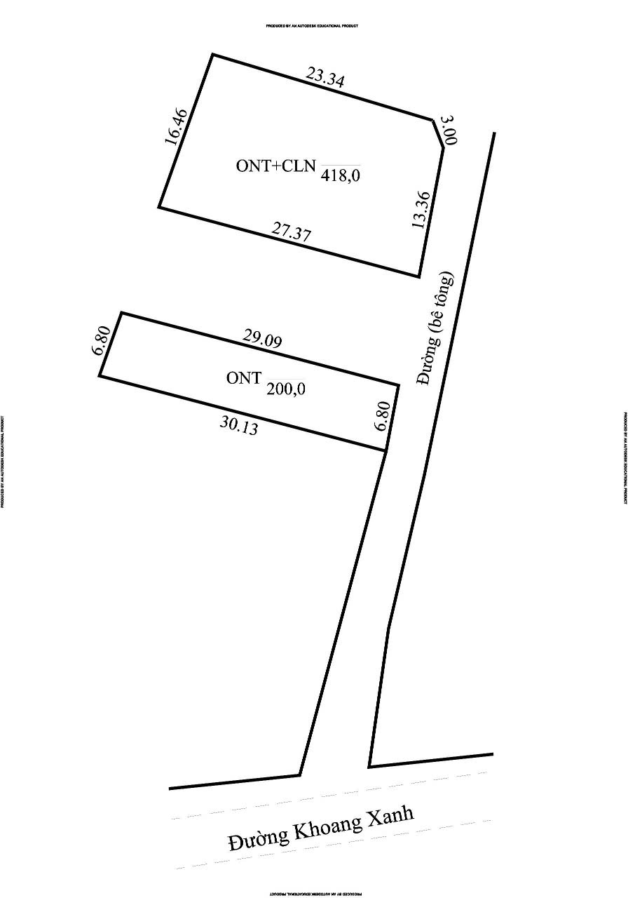 lô đất 418m2 cách DT87 600m giá 3 tỷ