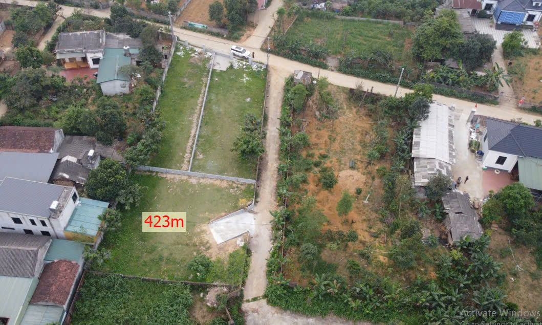 lô đất 422m2 tại thôn Xoan, Vân Hòa