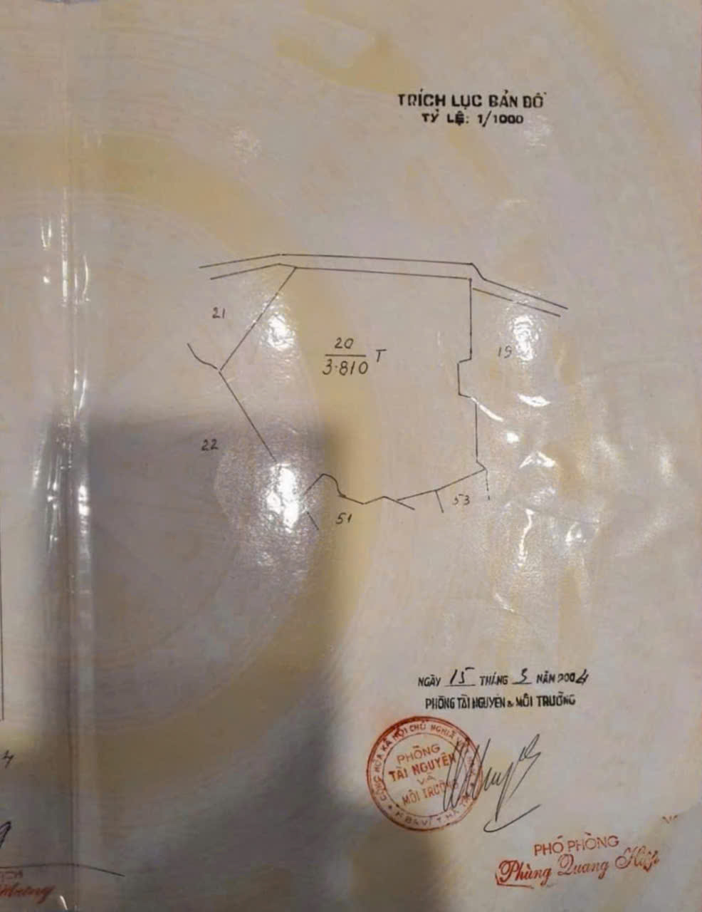 lô đất 4380m2, có 900m2 thổ cư giá 3,5 tr/m2