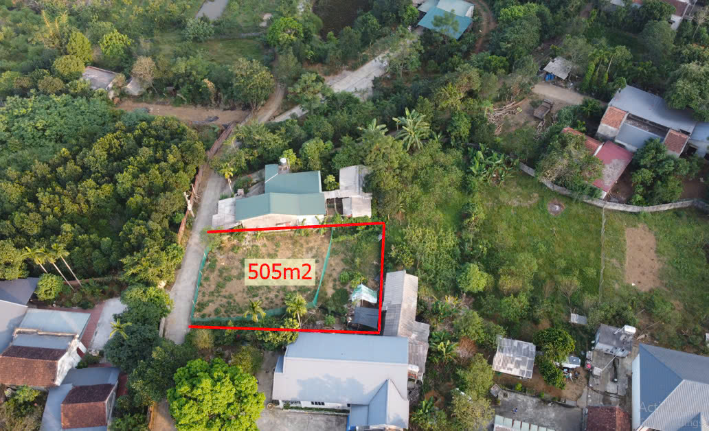 lô đất 505m2 nở hậu mặt tiền rộng 17m