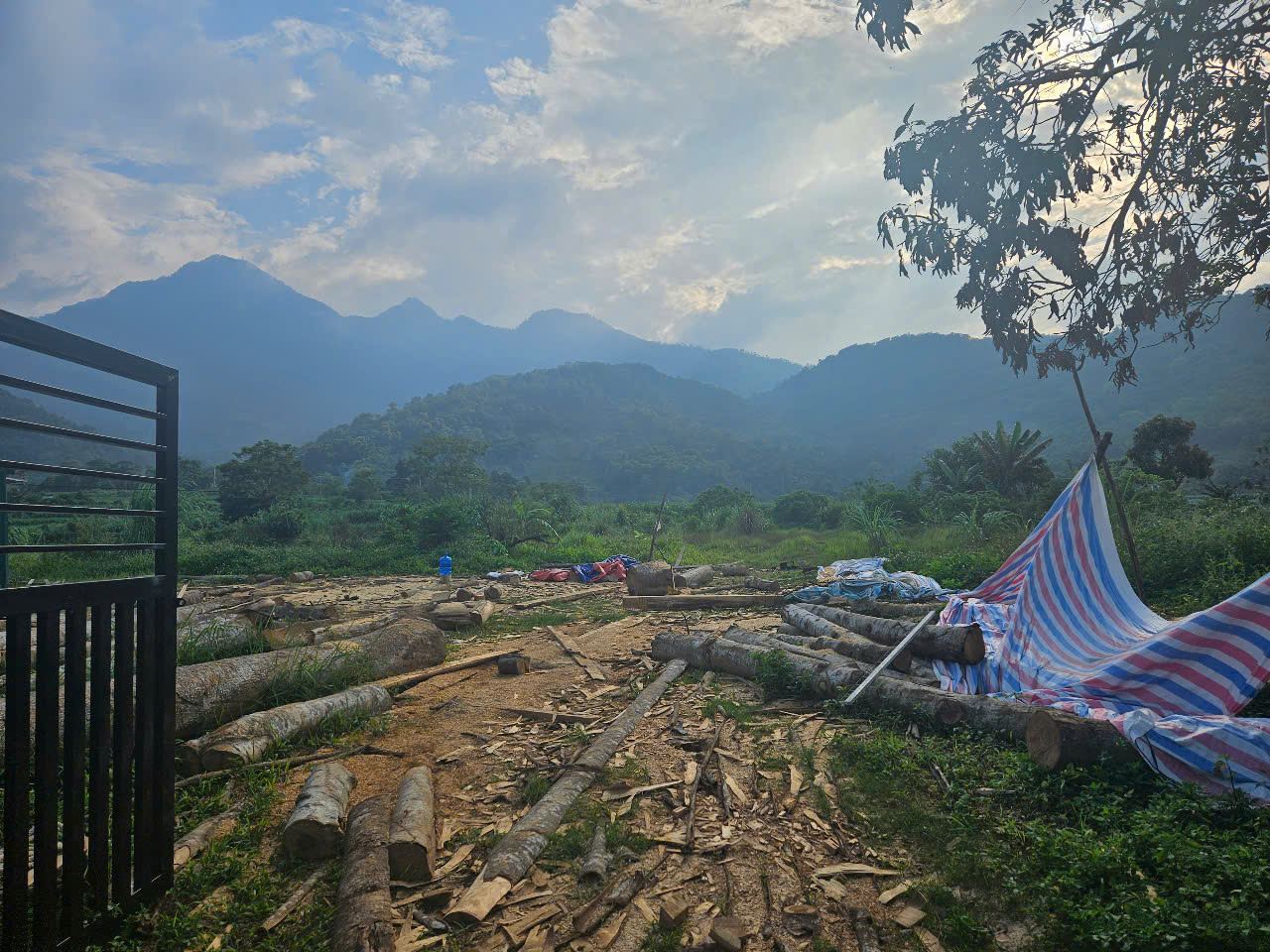 Sở hữu mảnh đất view đẹp, có nhà tại Vân Hòa