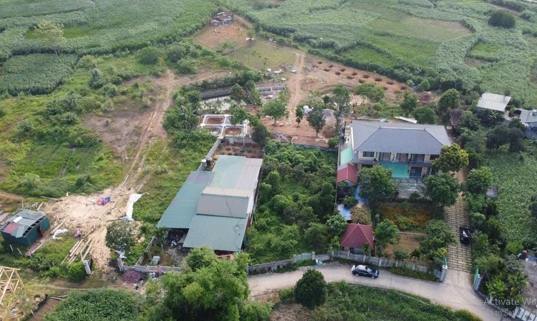 Sở hữu mảnh đất view đẹp, có nhà tại Vân Hòa