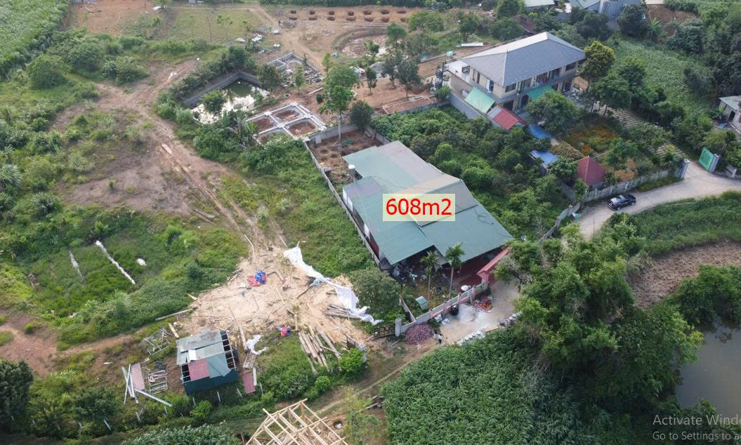 Sở hữu mảnh đất view đẹp, có nhà tại Vân Hòa