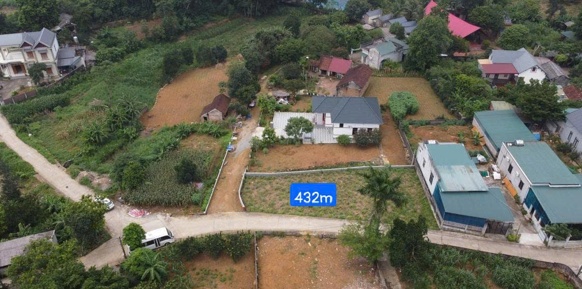 bán lô đất 432m2 gần cổng VQG Ba Vì, mặt tiền rộng