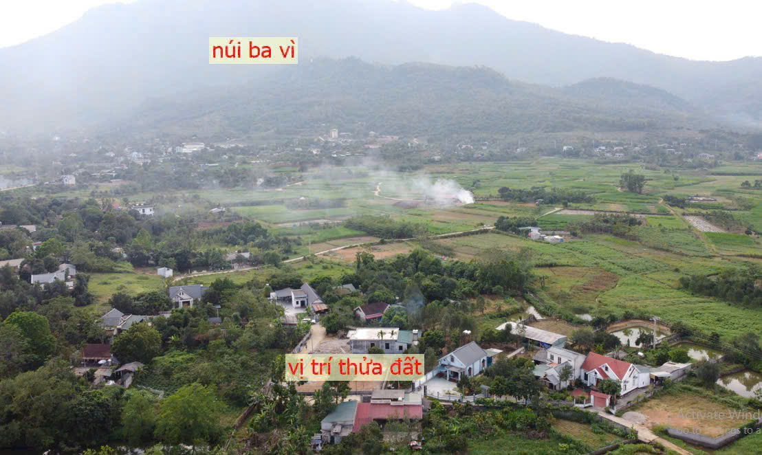 lô góc, gần đường nhựa, vuông vắn 552m2 tại Vân Hòa