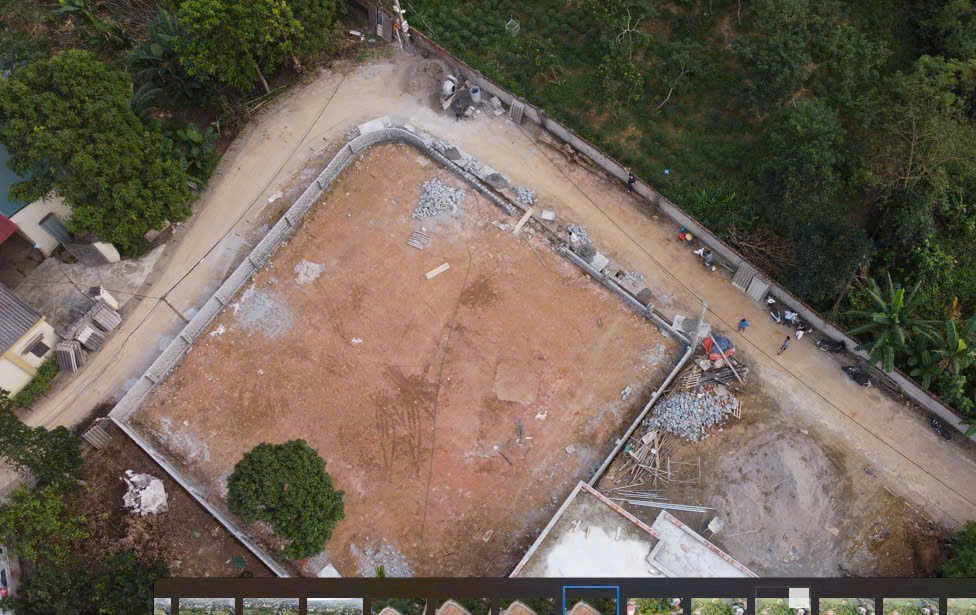 lô góc, gần đường nhựa, vuông vắn 552m2 tại Vân Hòa