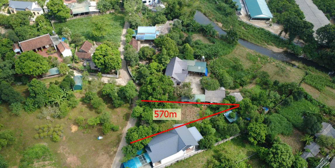 574m2 ngõ thông, gần DT87 giá 3,5 tỷ