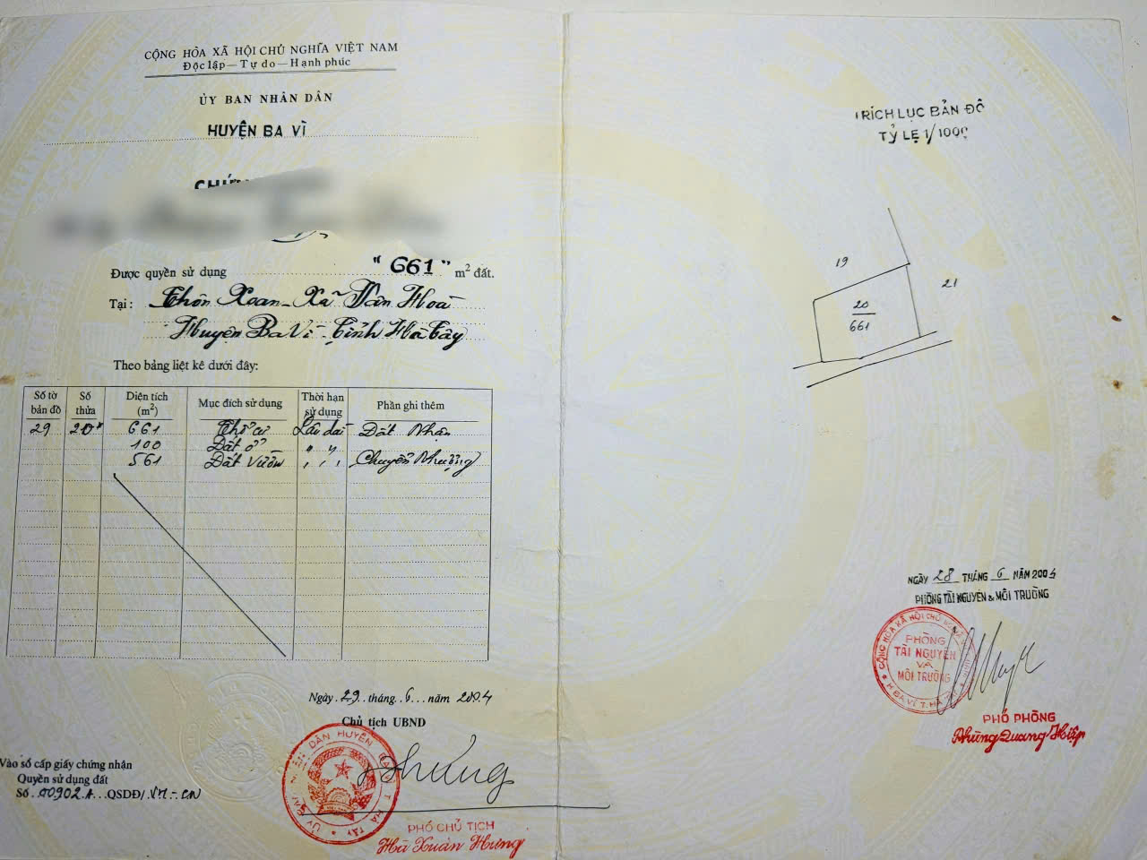 lô 661m2 trục đường chính, đường to, mặt tiền