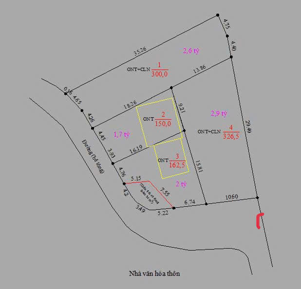 939m2 bán cả hoặc phân lô vị trí đắc địa, view thoáng