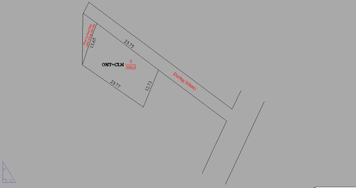 khu đất trung tâm xã Vân Hòa diện tích 200-300m2