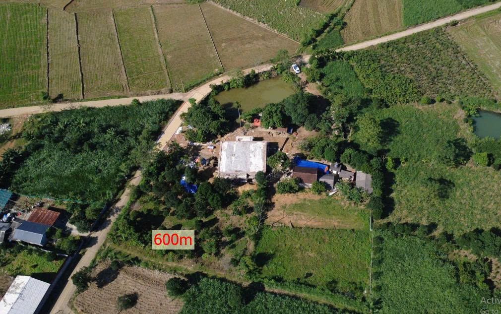 600m2 có vuông vắn view núi, cánh đồng thích hợp để ở